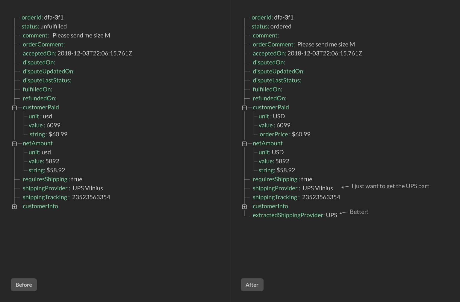 How to clean and format API data